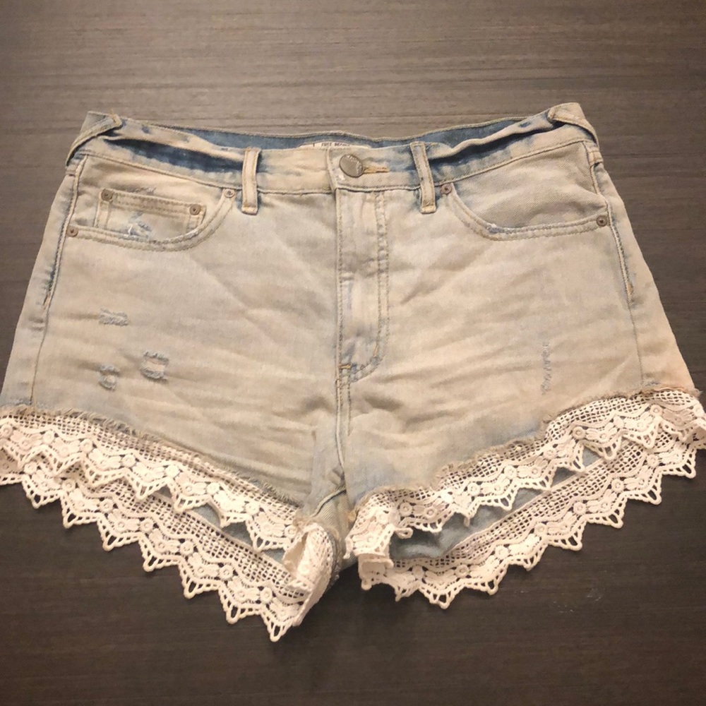 Free People Dirty shorts